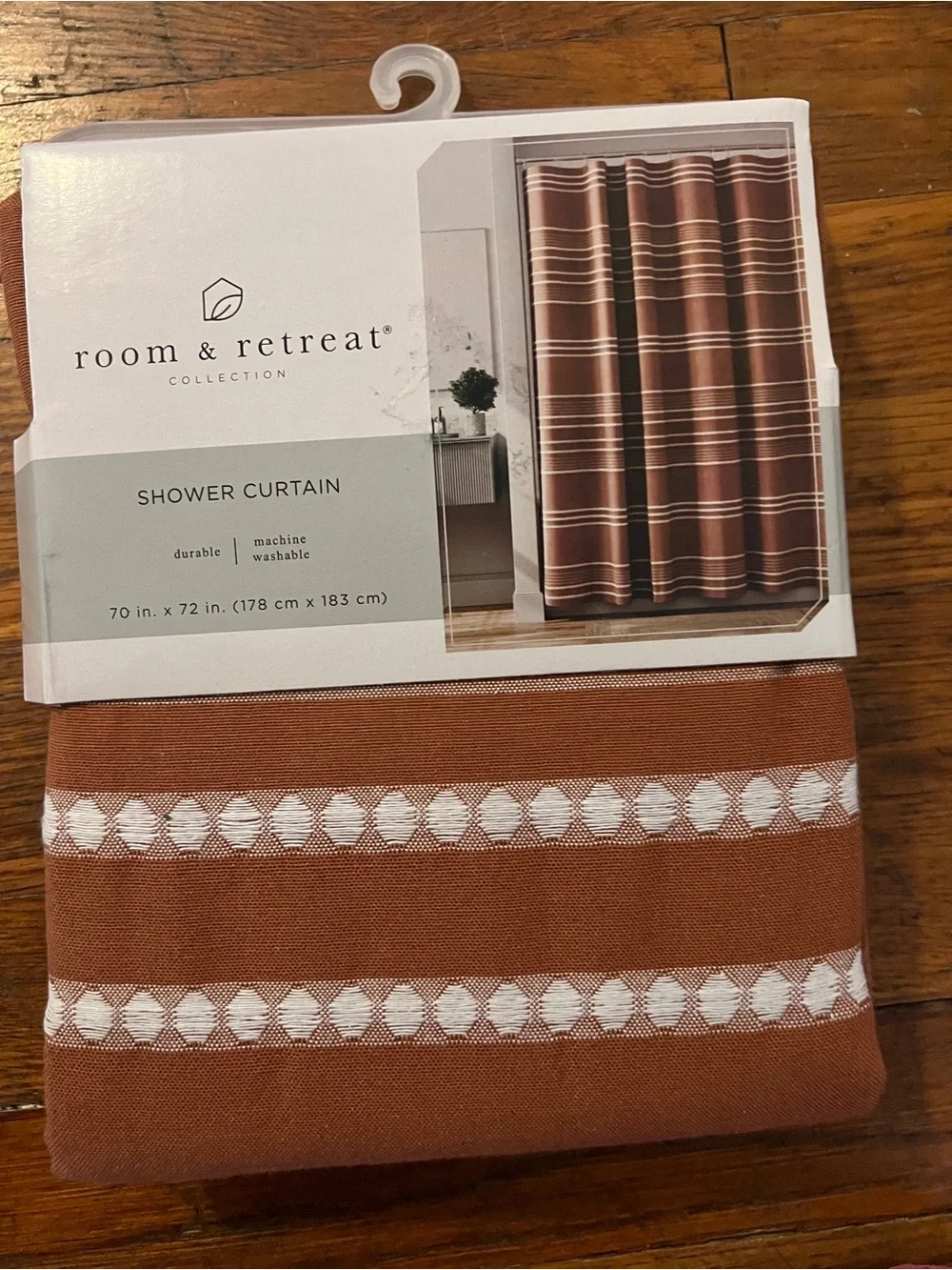 Room & Retreat Shower Curtain New